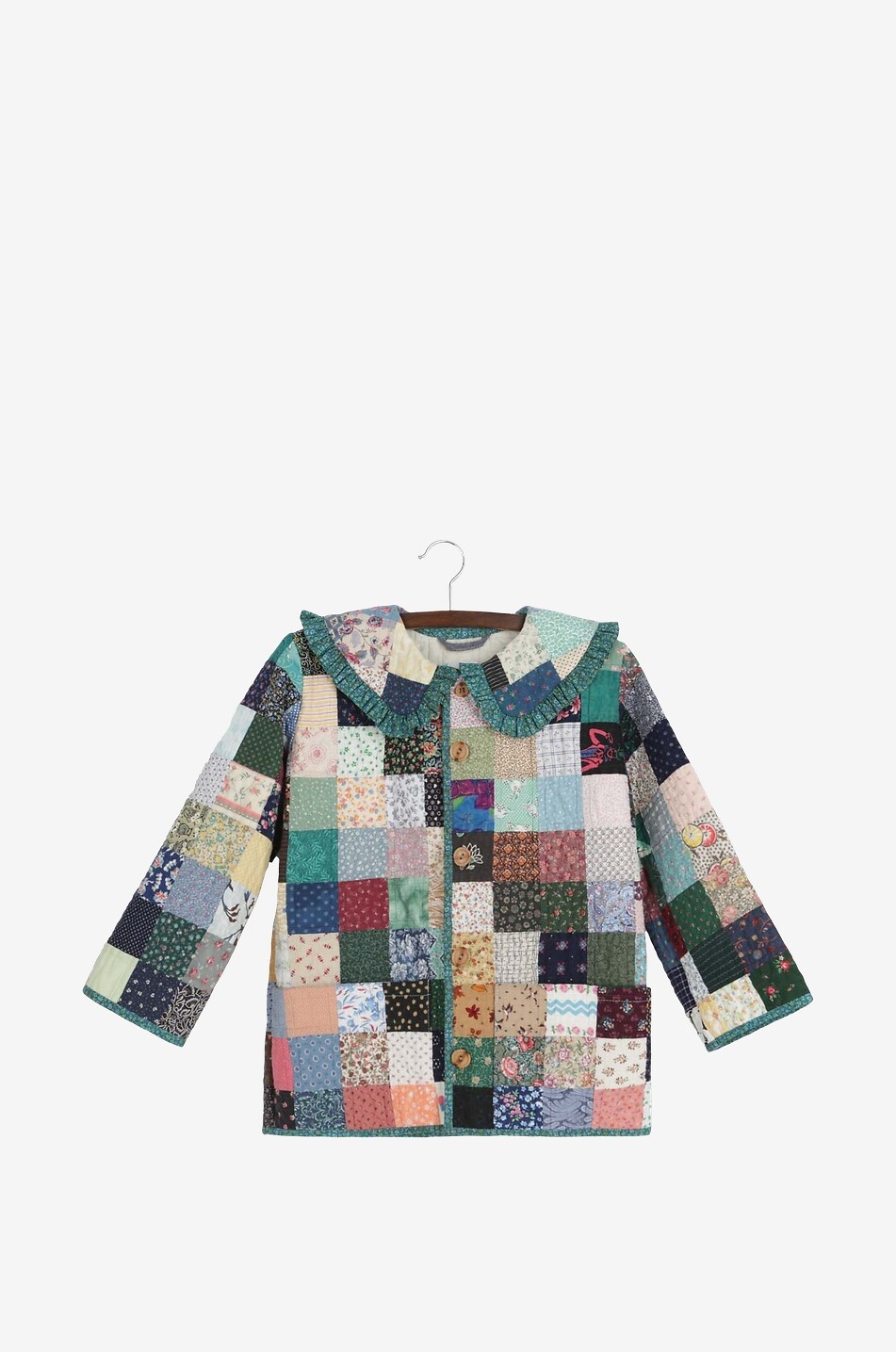 Leichte Mädchen-Patchwork-Jacke Lancaster Littles Style 2