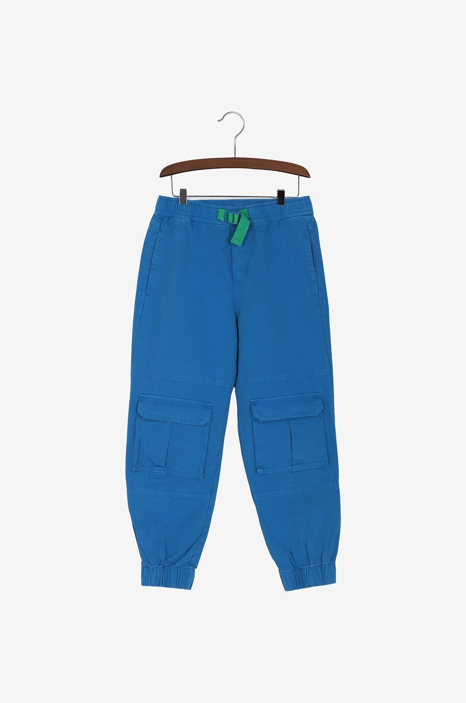 Pantalon cargo garçon en sergé de coton