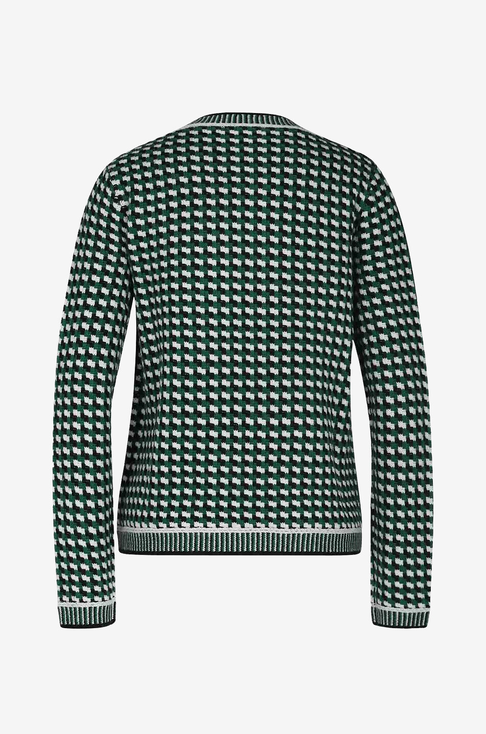 Jacke in Tweed-Optik aus Wollmix