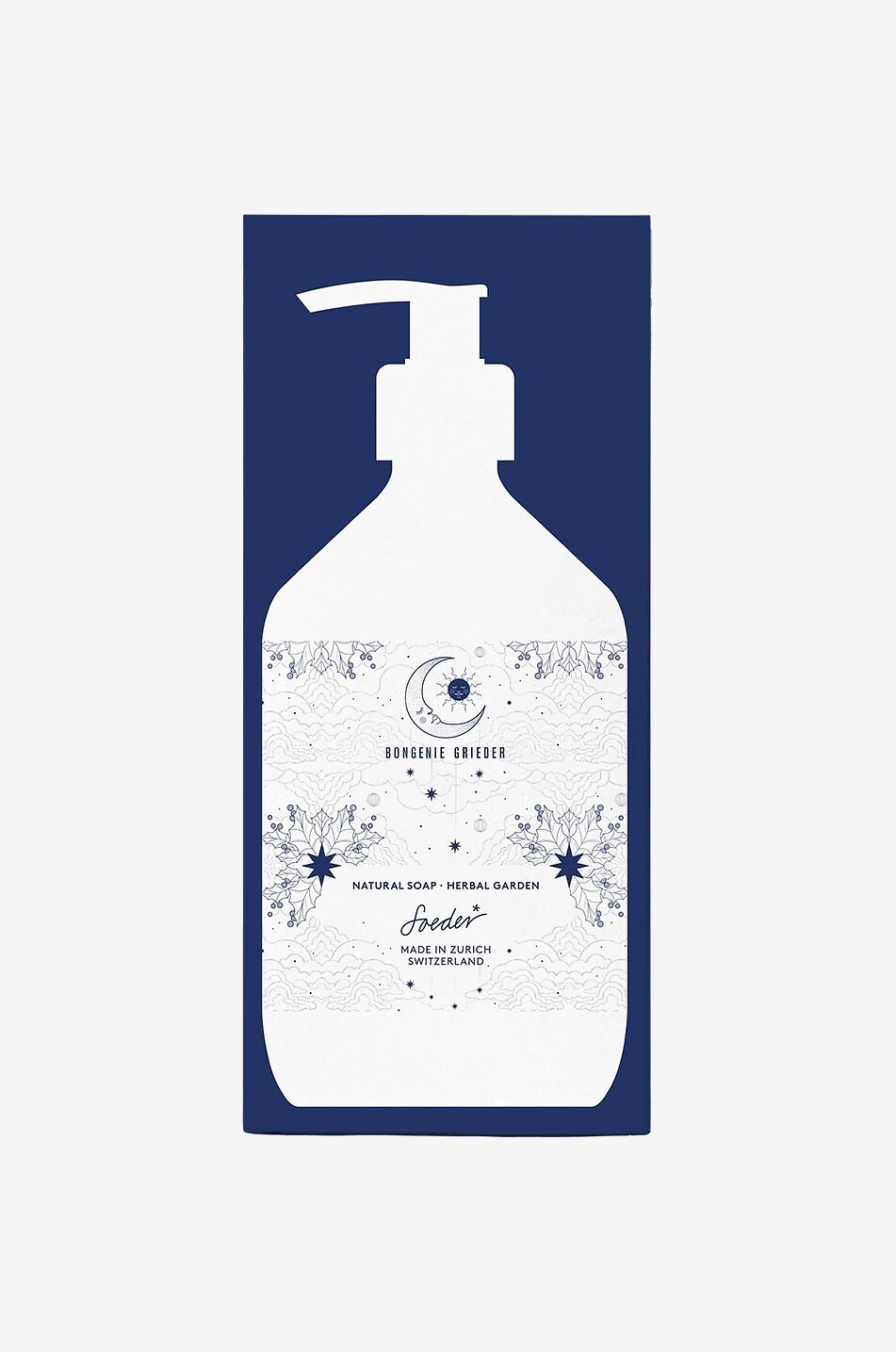 SOEDER X BONGENIE Natürliche Flüssigseife Herbal Garden - 500 ml Unisex Farblos 3