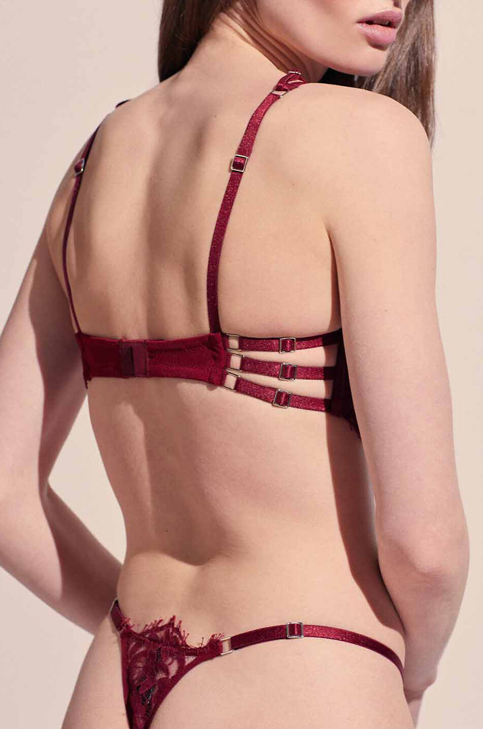 Jane lace low-cup bra