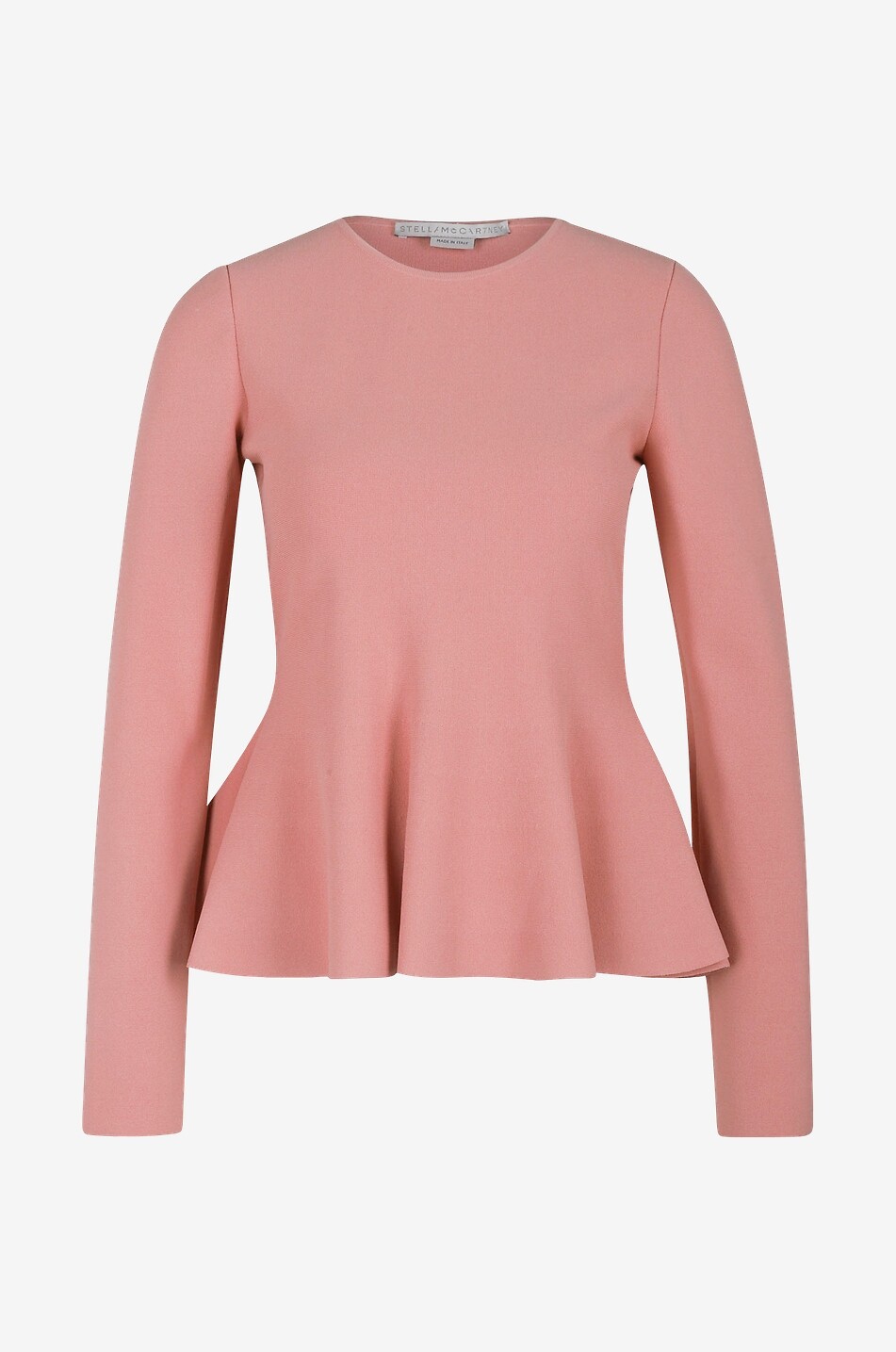 Top en maille compacte à basque