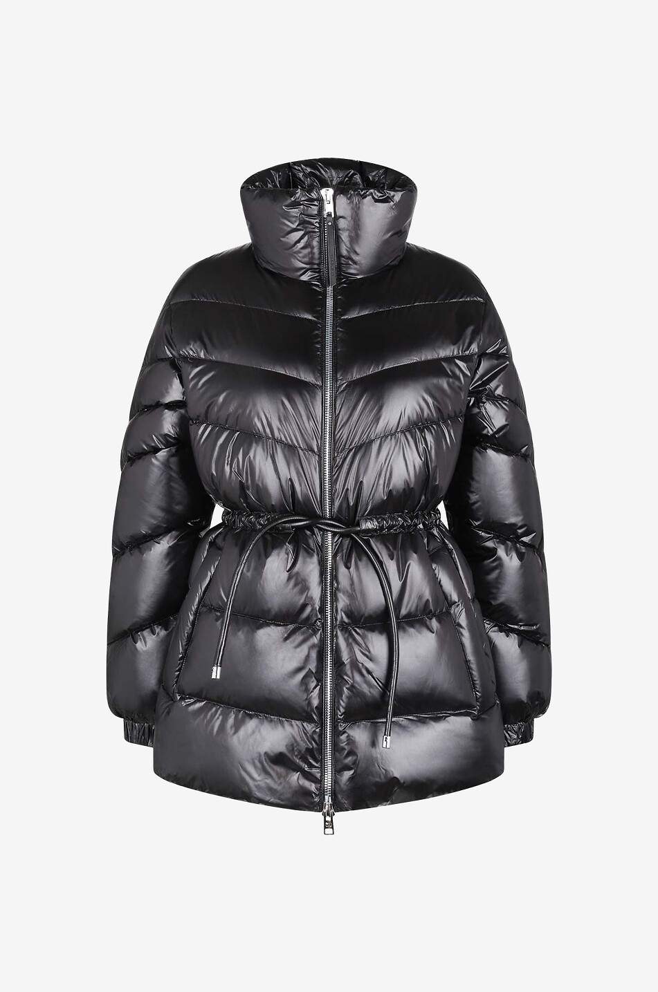 WOOLRICH Daunenjacke mit Gürtel Aliquippa Damen SCHWARZ 1