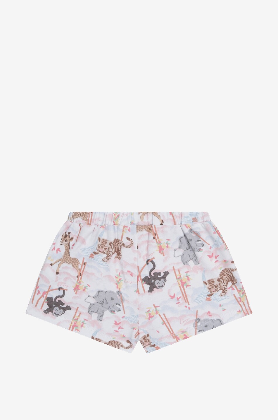 KENZO Jungle baby T-shirt and shorts set Baby WHITE 6