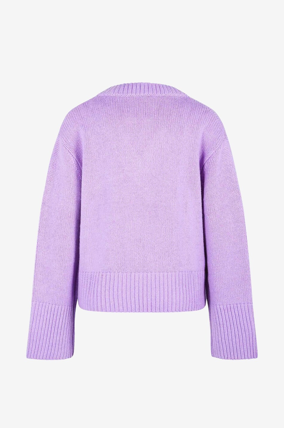 LISA YANG Aletta cashmere V-neck jumper Women LIGHT PURPLE 2