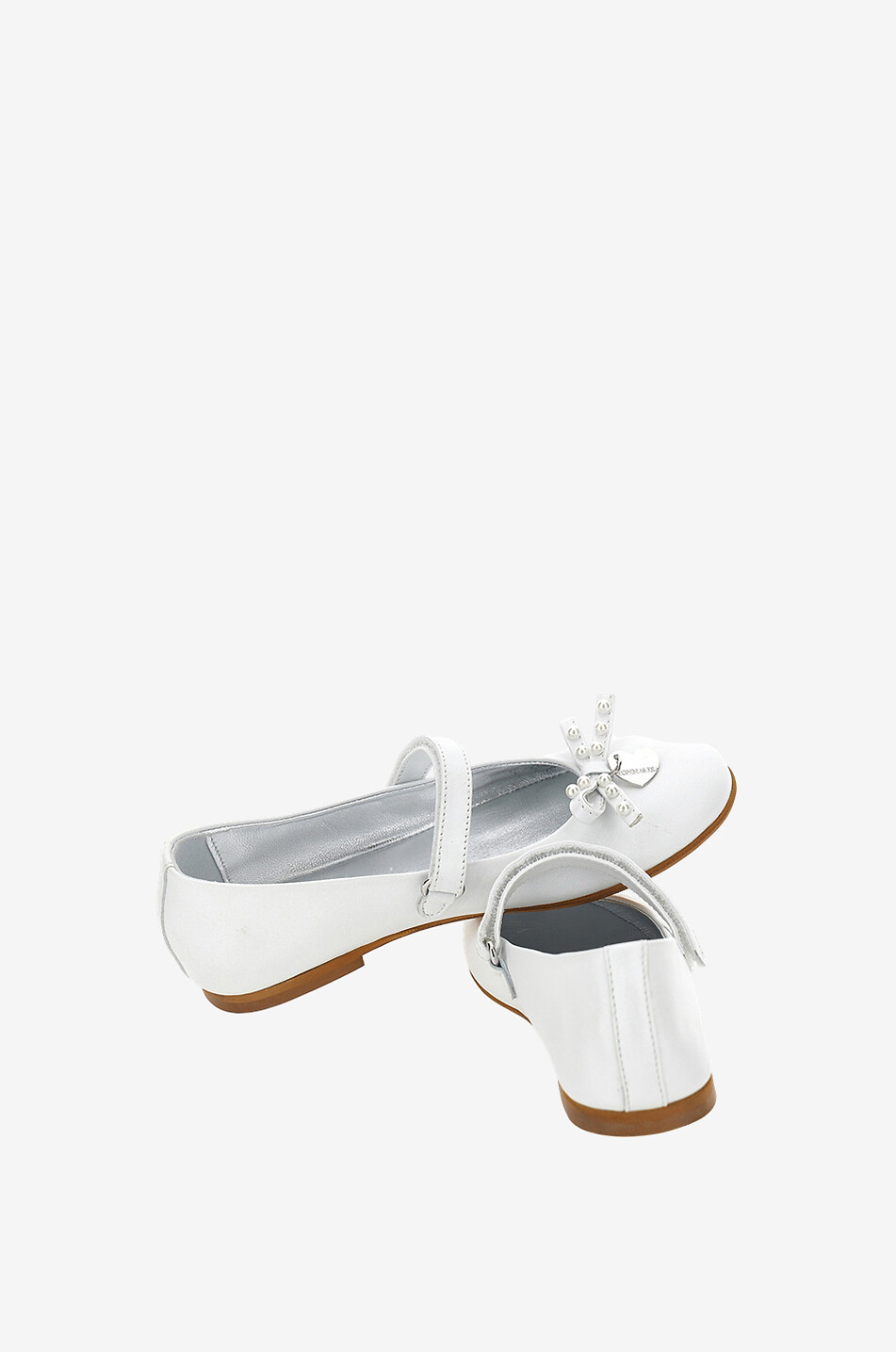 Ballerines fille en cuir