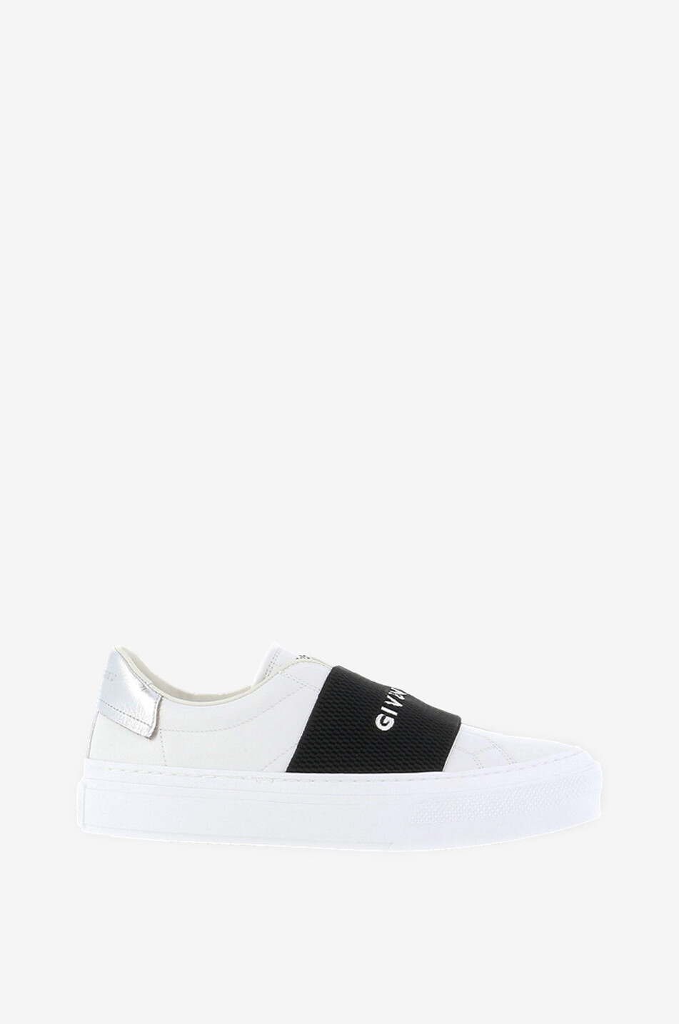 Baskets slip-on en cuir lisse City Sport