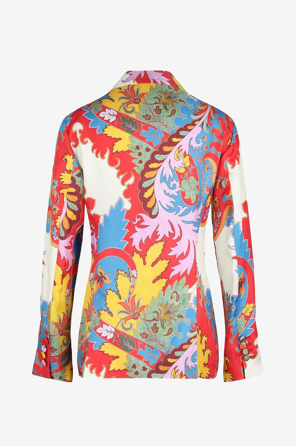 ETRO Seidenblazer mit Paisley-Print Damen ROT 2