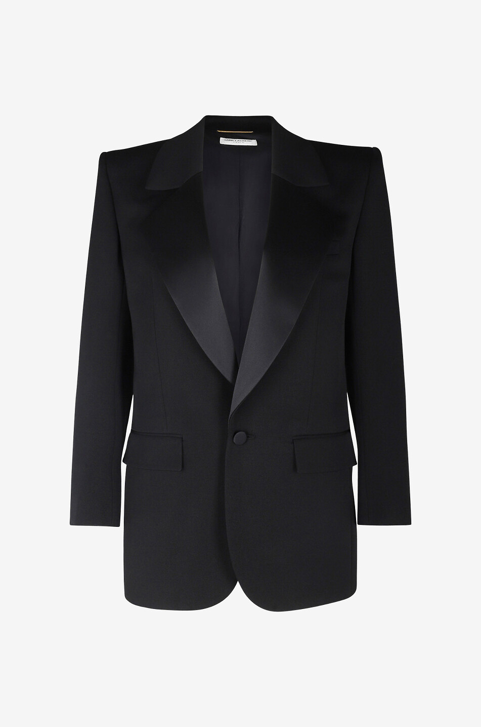 Smoking-Jacke aus Wolle und Seide