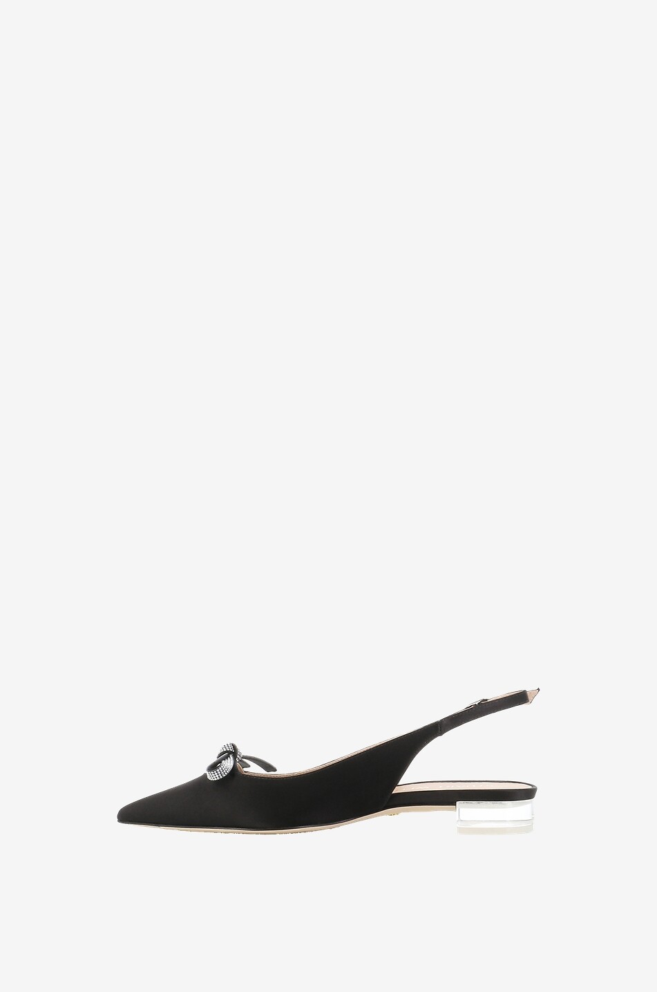 SW Bow Singlback suede ballet flats