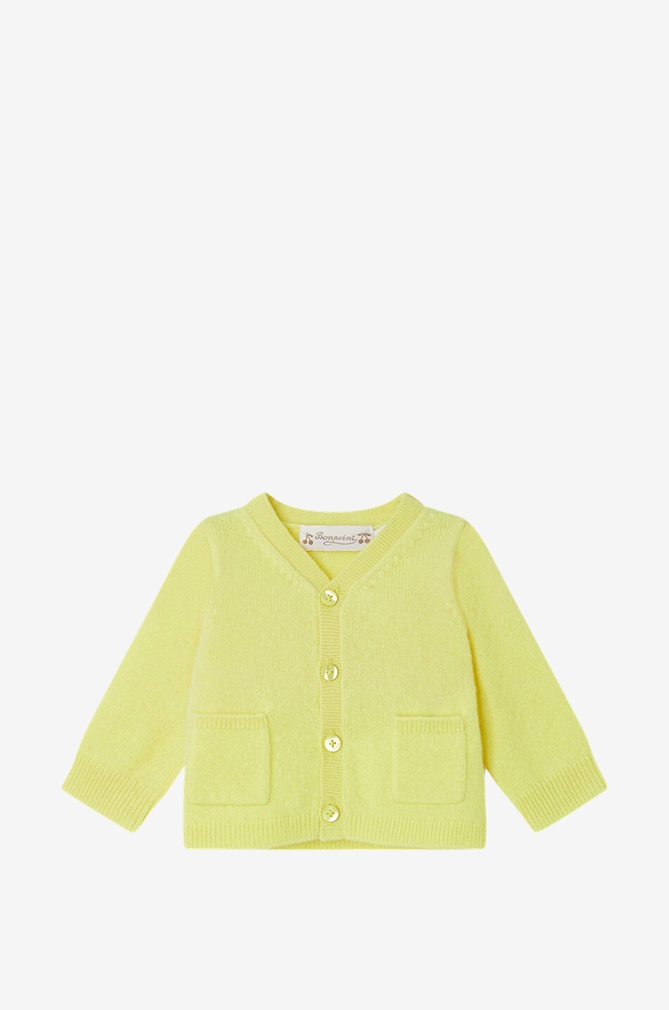 Baby-Cardigan aus Wolle und Kaschmir Tahiel