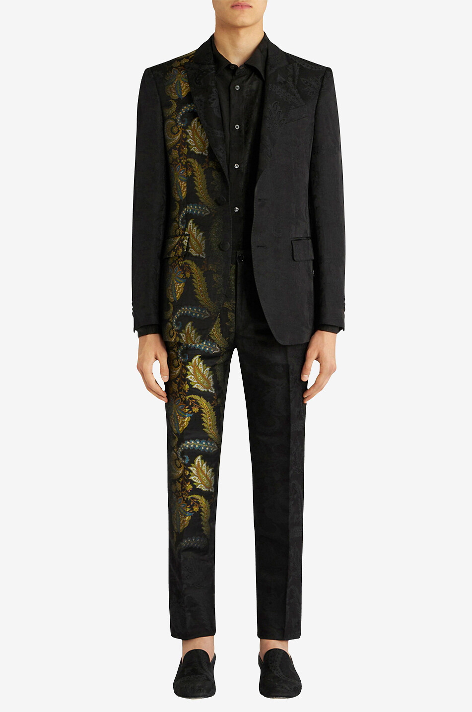 ETRO Abend-Blazer aus Jacquard mit Stickereien Herren SCHWARZ 3