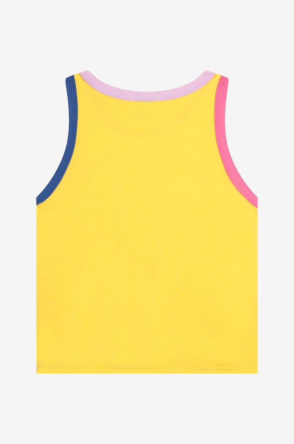Débardeur fille à nouer en jersey brodé logo