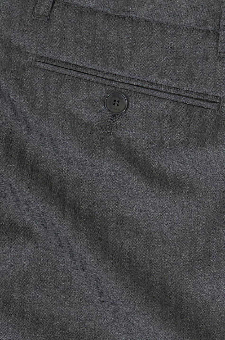 ETRO Ausgestellte Hose aus Wolle mit Nadelstreifen Herren DUNKELGRAU 6