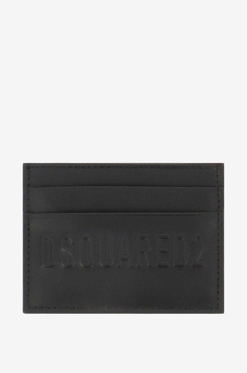 Bob logo adorned leather card case