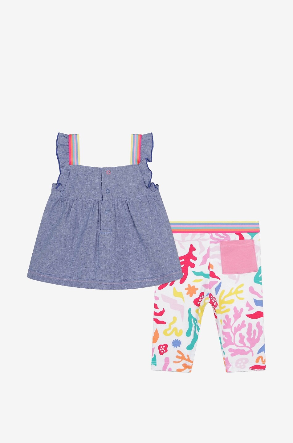 THE MARC JACOBS Ensemble en coton bébé top et legging Bébé MULTICOLORE 2