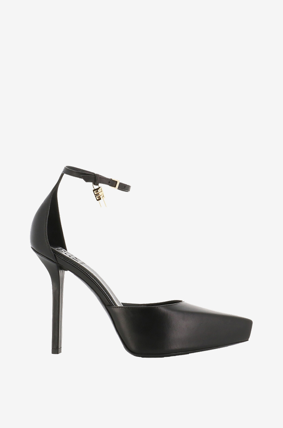 GIVENCHY Plateau-Pumps aus Glattleder G-Lock 90 Damen SCHWARZ 1