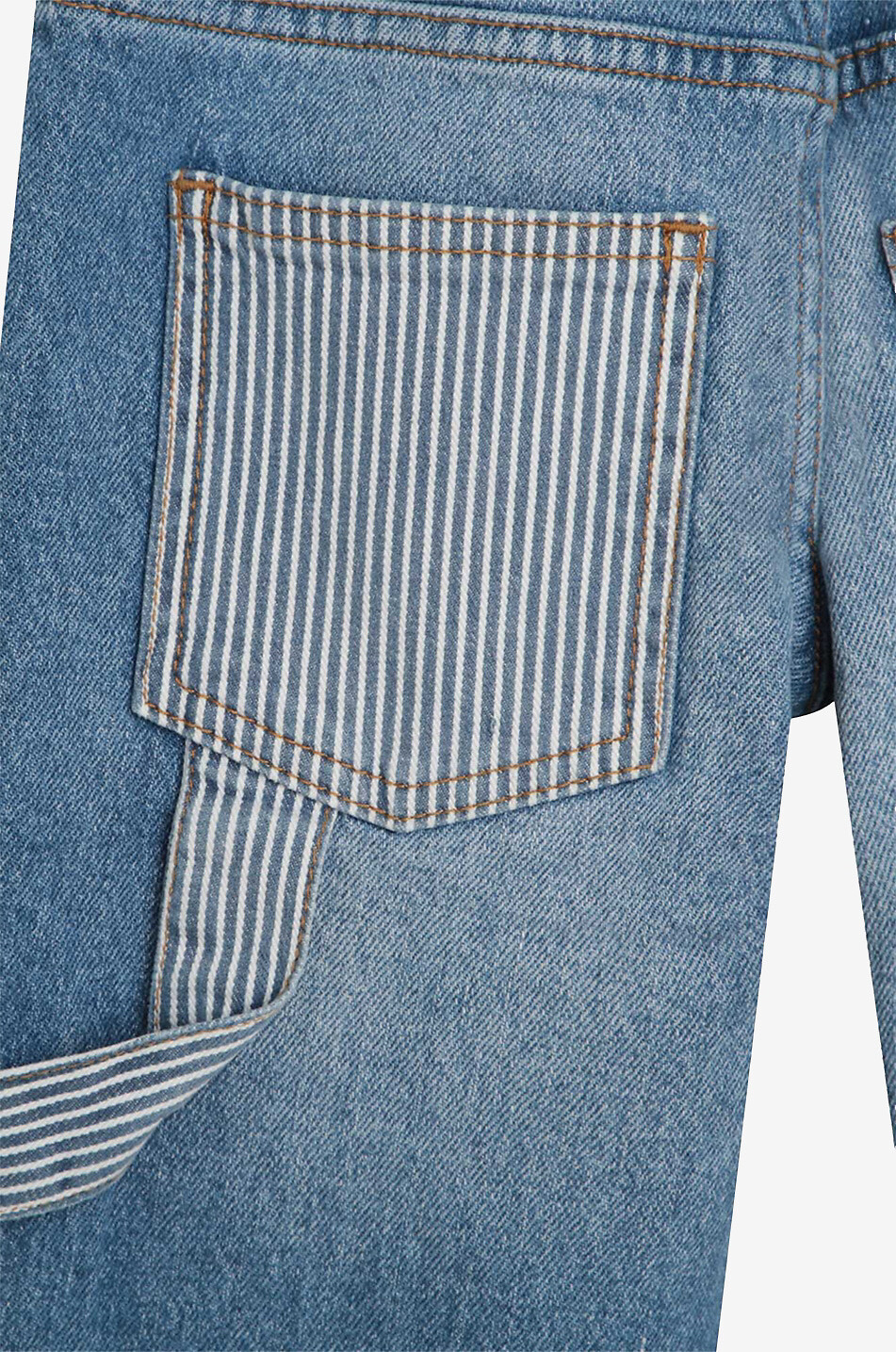 THE MARC JACOBS Boys' cotton straight leg patchwork jeans Boy BLUE 3
