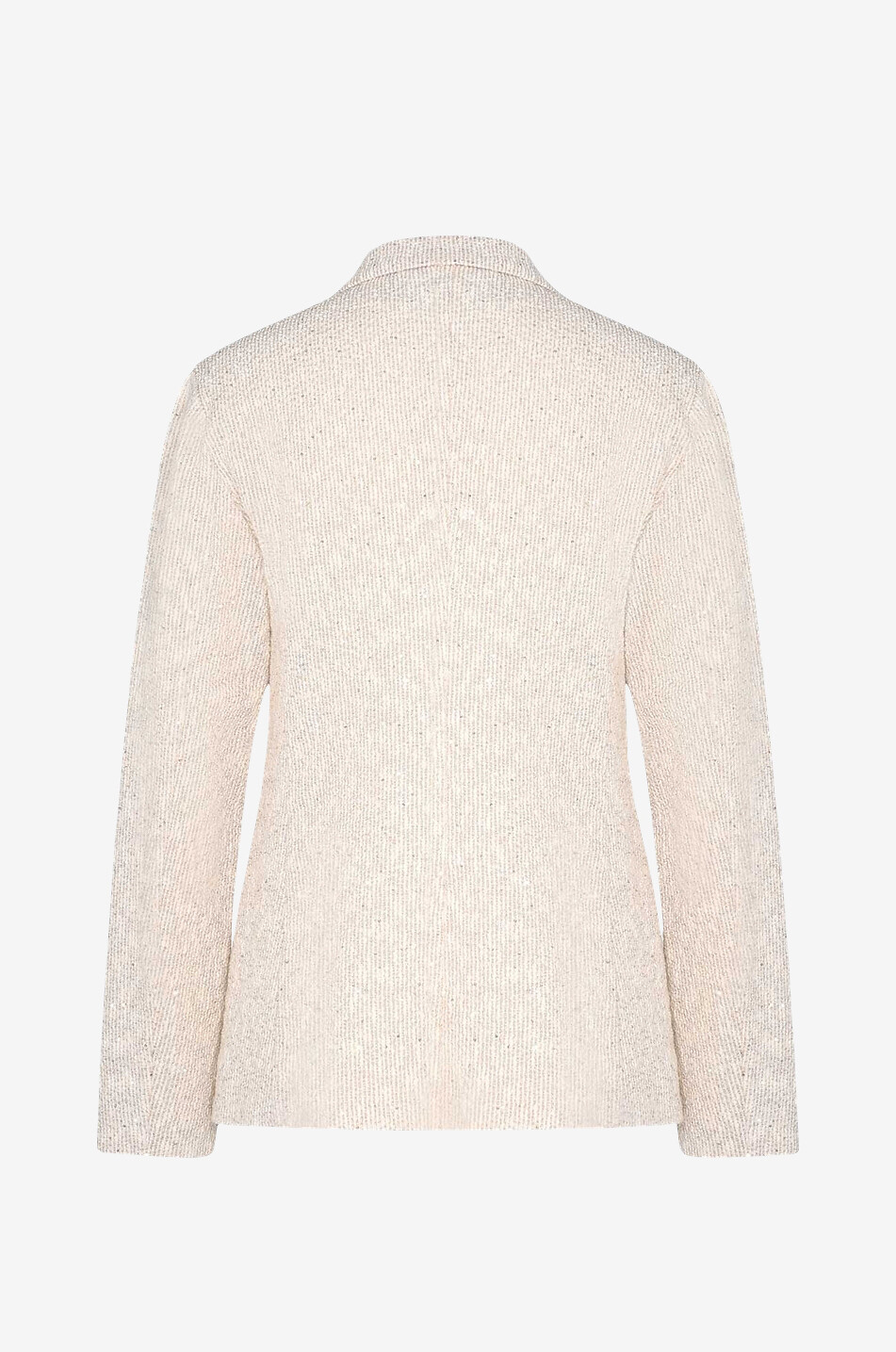 Zweireihiger Blazer mit glitzernden Streifen
