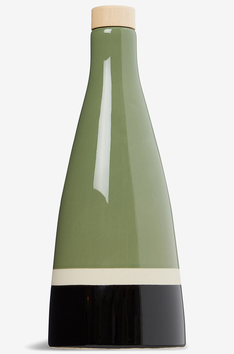 Bouteille d'huile d'olive en céramique Sicilia - H24