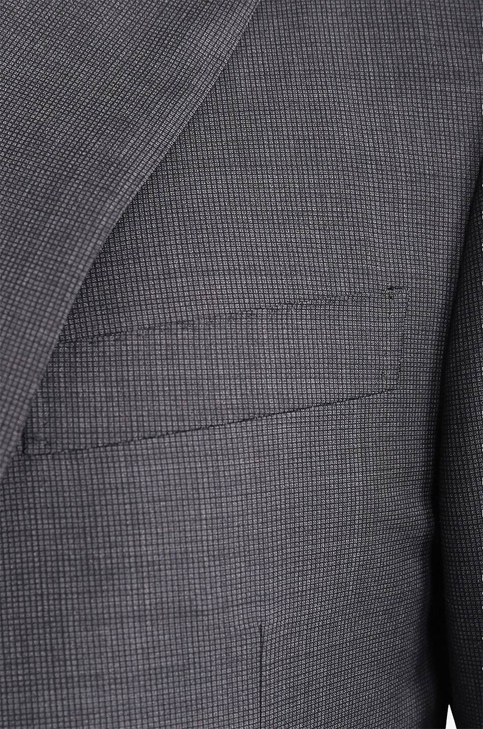 Costume deux pièces en laine jacquard Leader