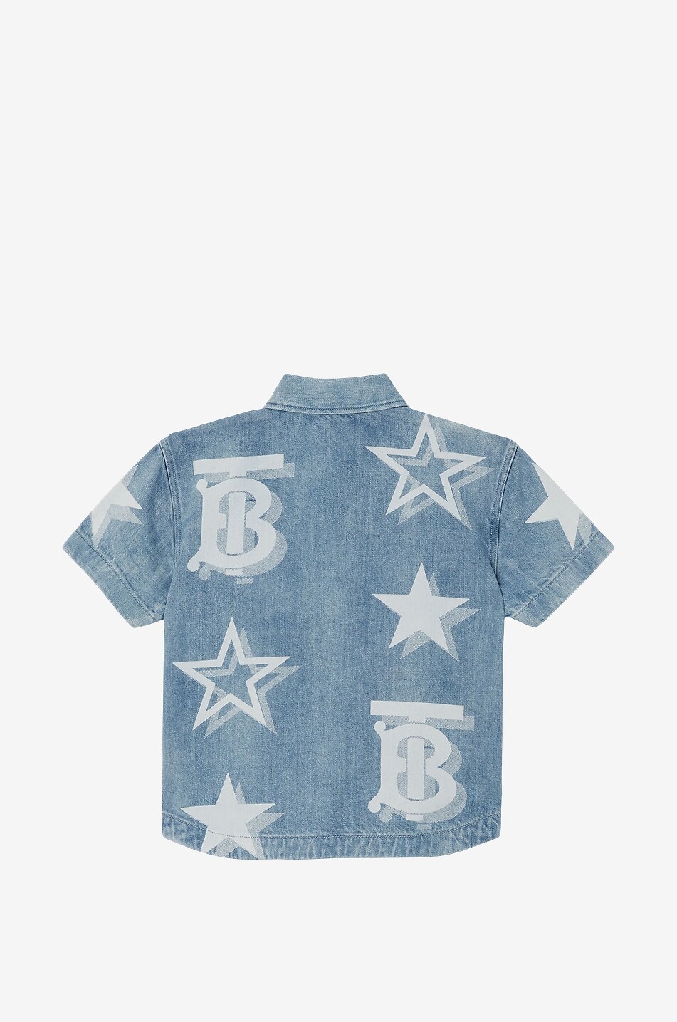 Alan TB Star boy's denim shirt