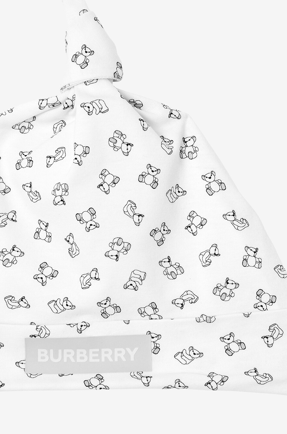BURBERRY Zweiteiliges Jersey-Babyset Mini Bears Unisex WEISS 7