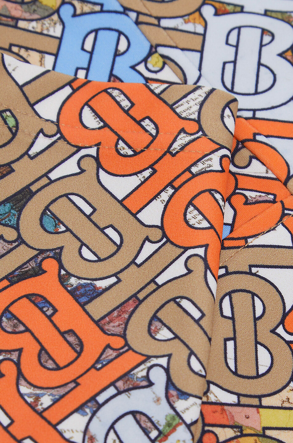 Legging fille en jersey imprimé Devan Monogram Map