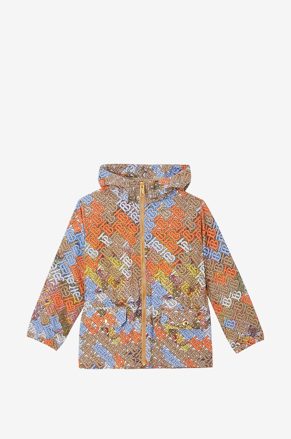 Leichter Mädchen-Parka Bridget Monogram Map