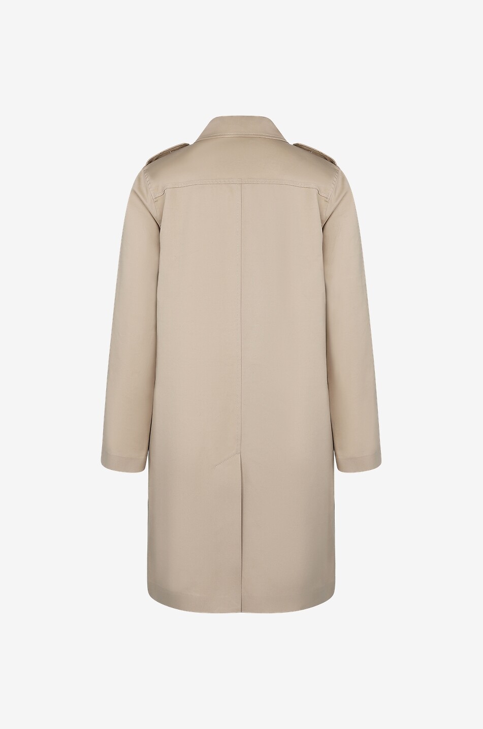 Manteau court en gabardine Justine