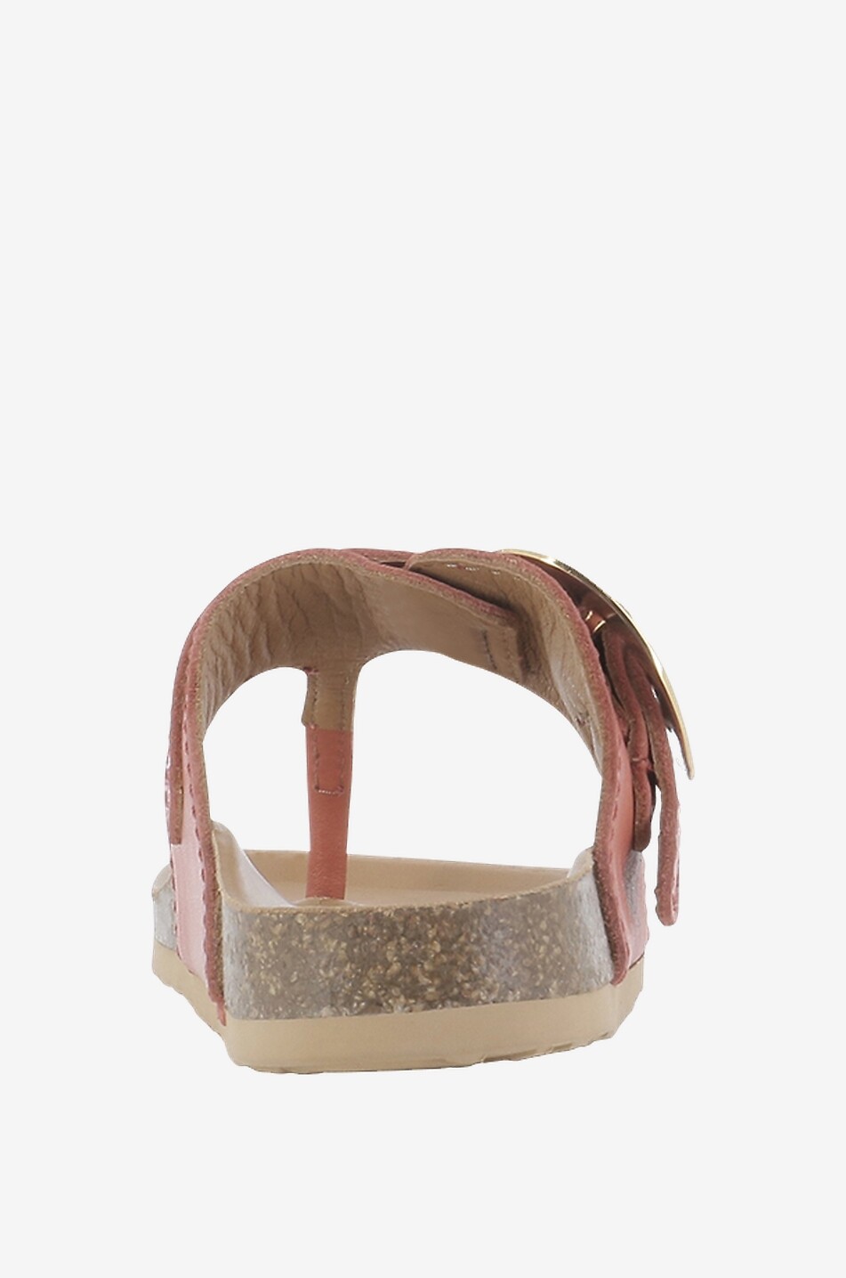 Mules à bride orteil en cuir de veau Chany