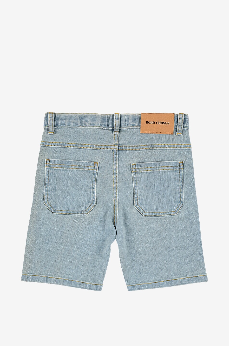 BOBO CHOSES Short en denim garçon BC Color Block Garçon BLEU 2
