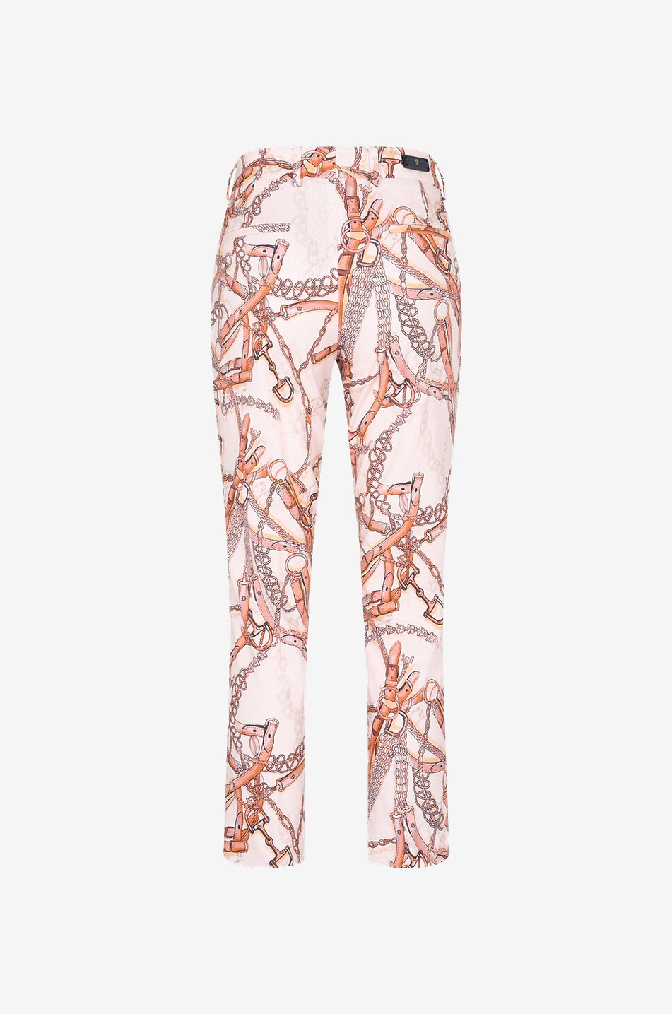 Pantalon droit en coton Aline