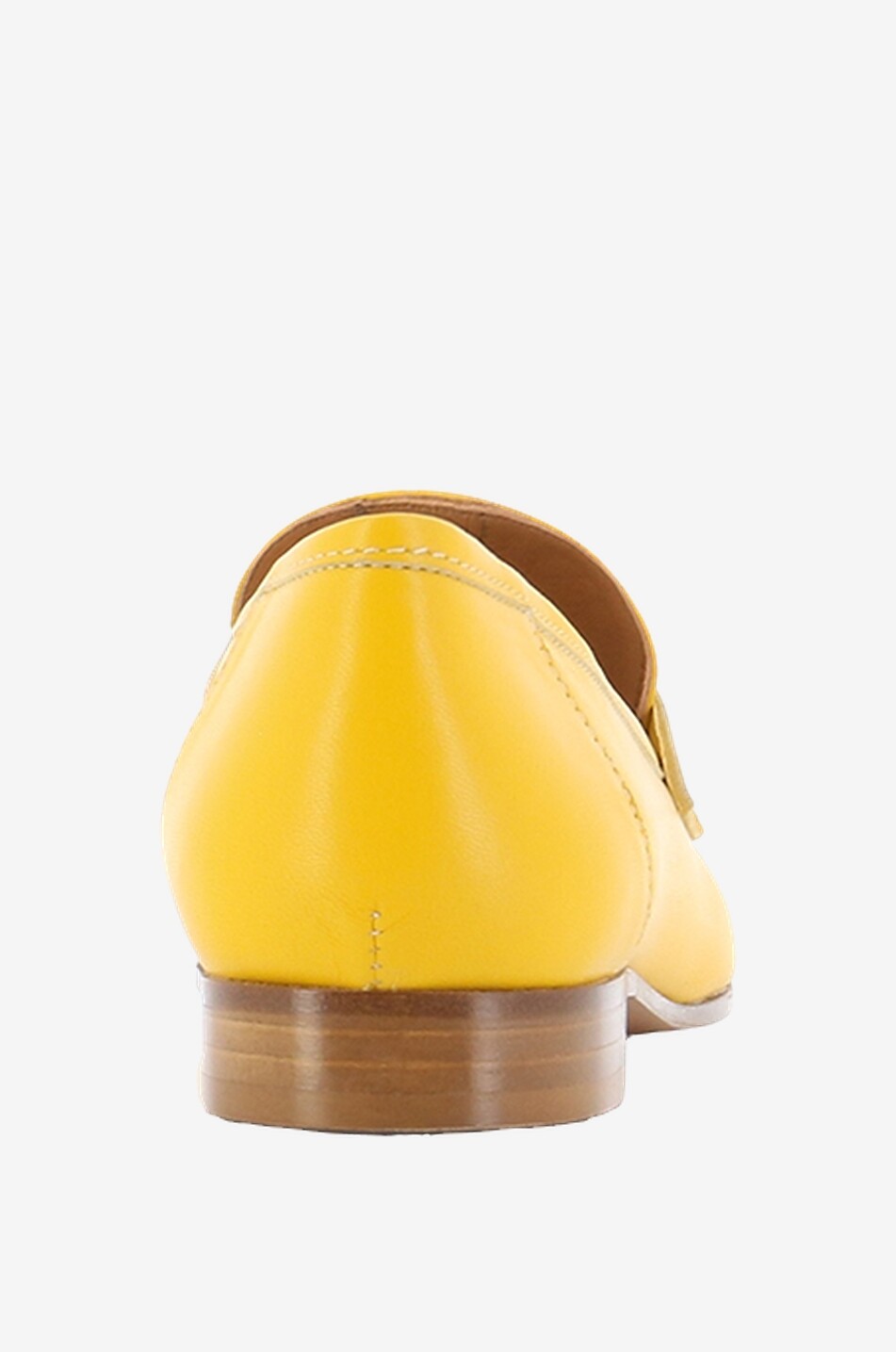 BONGÉNIE Mocassins en cuir lisse Sharon 15 Femme JAUNE 4