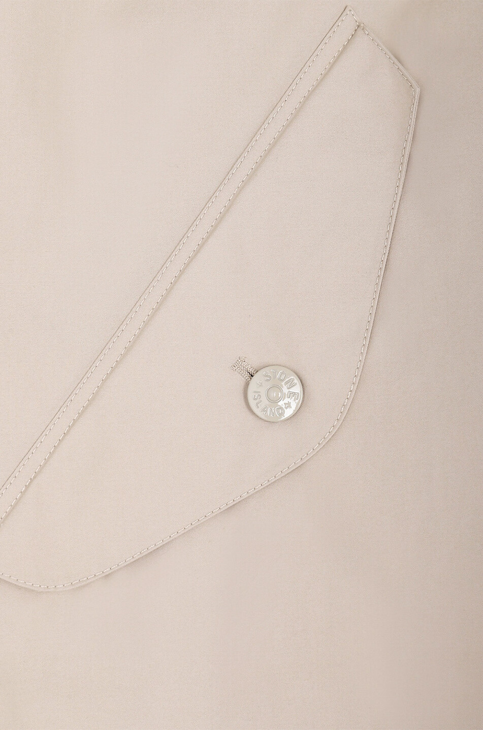 Parka aus wasserabweisender Gabardine O-Ventile_Ghost Piece