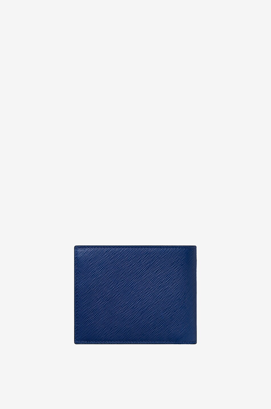 MONTBLANC Portefeuille en cuir saffiano Sartorial 6cc Homme BLEU 4