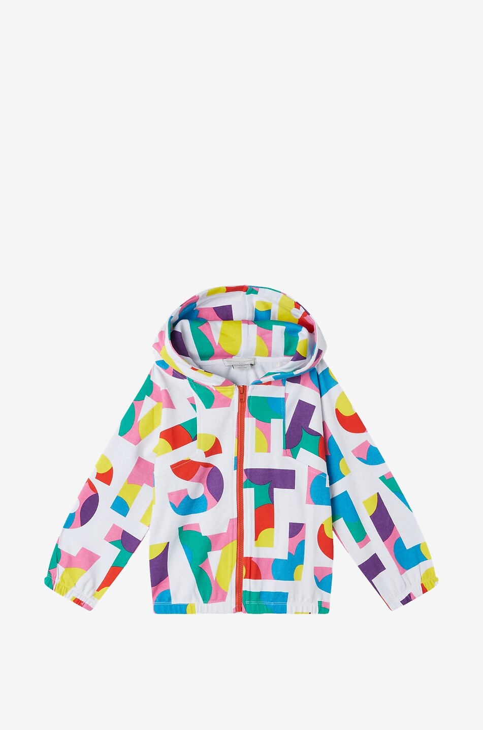 Sweat-shirt à capuche zippé enfant Stella Pop