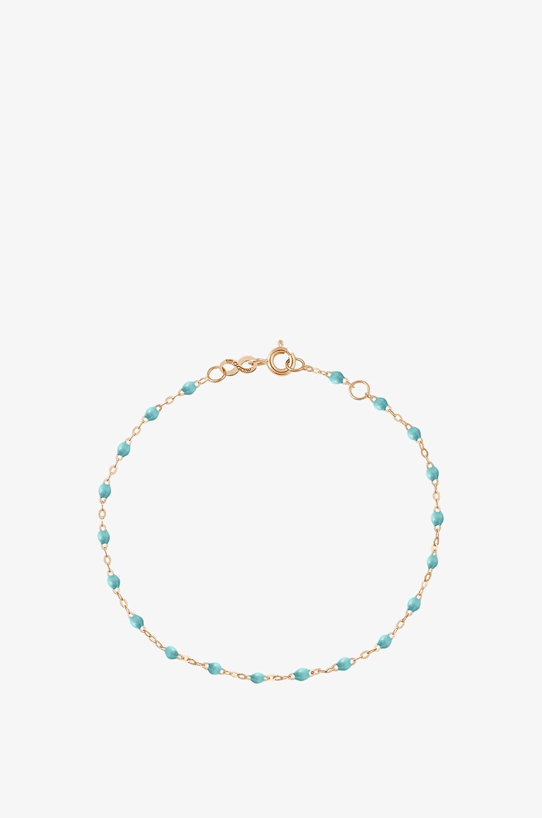 GIGI CLOZEAU Bracelet en or rose et résine Classique Gigi Femme BLEU 1