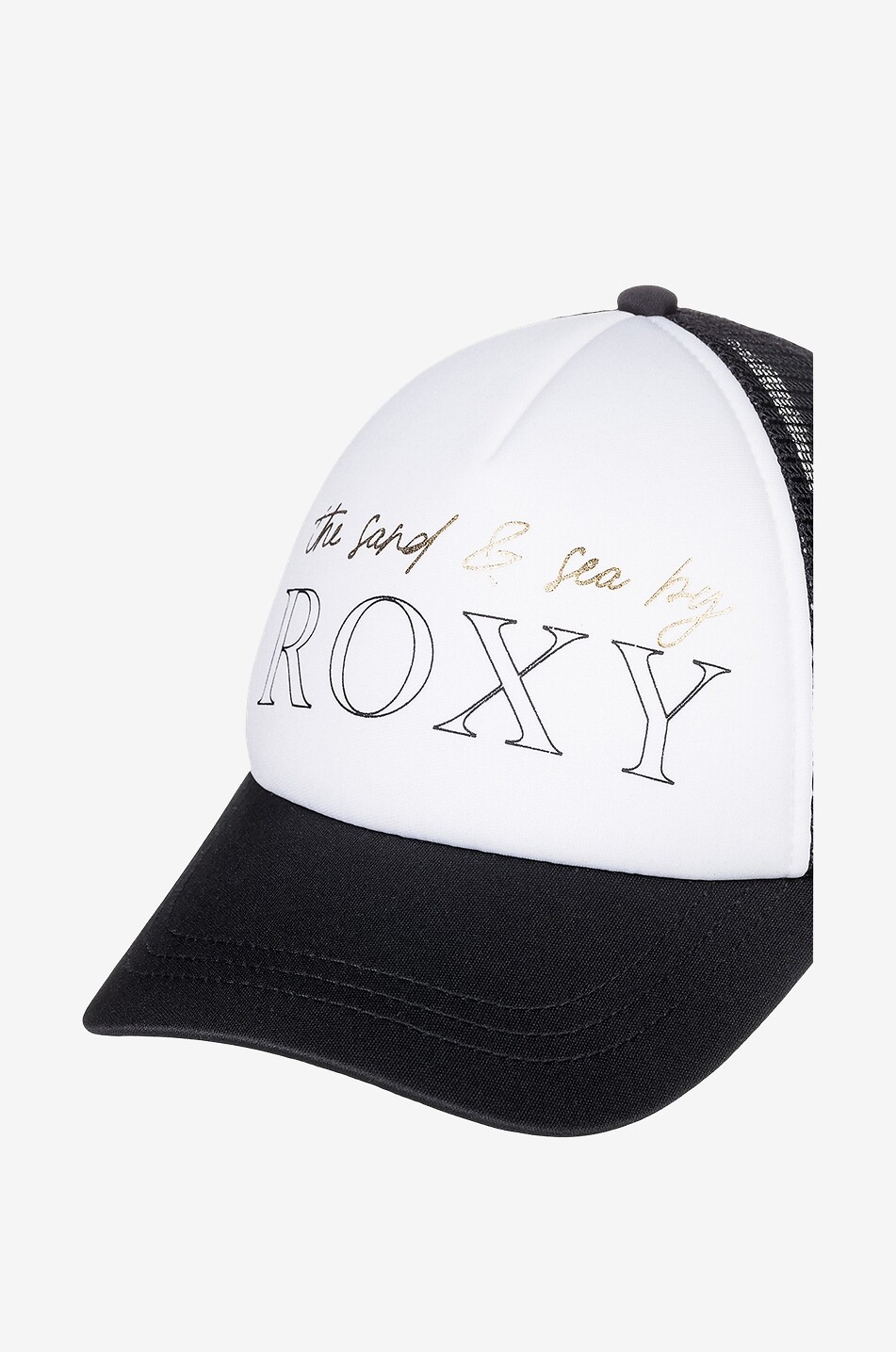 ROXY Casquette en mesh et nylon Your First Trip Femme GRIS FONCÉ 8