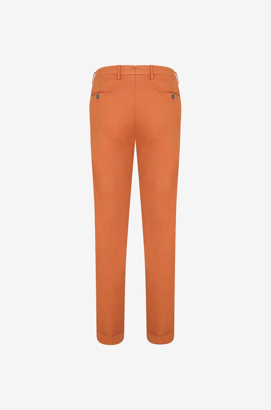 Chinohose aus Baumwolle und Leinen