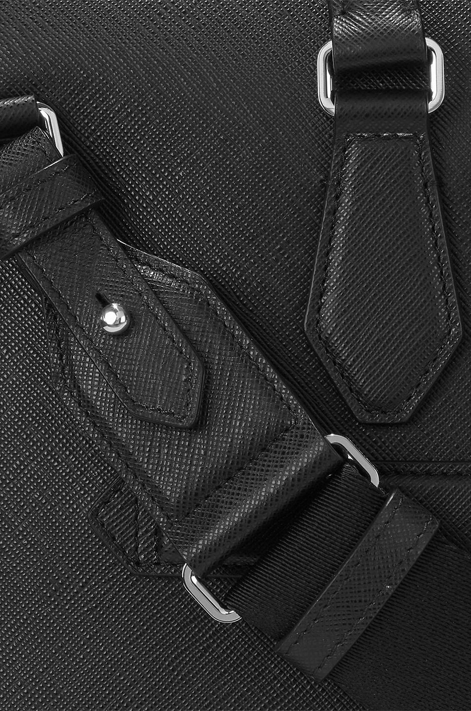 MONTBLANC Aktentasche aus Saffianoleder Sartorial Large Herren SCHWARZ 7