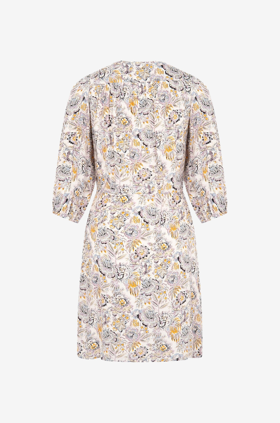 Robe courte en viscose Alisée