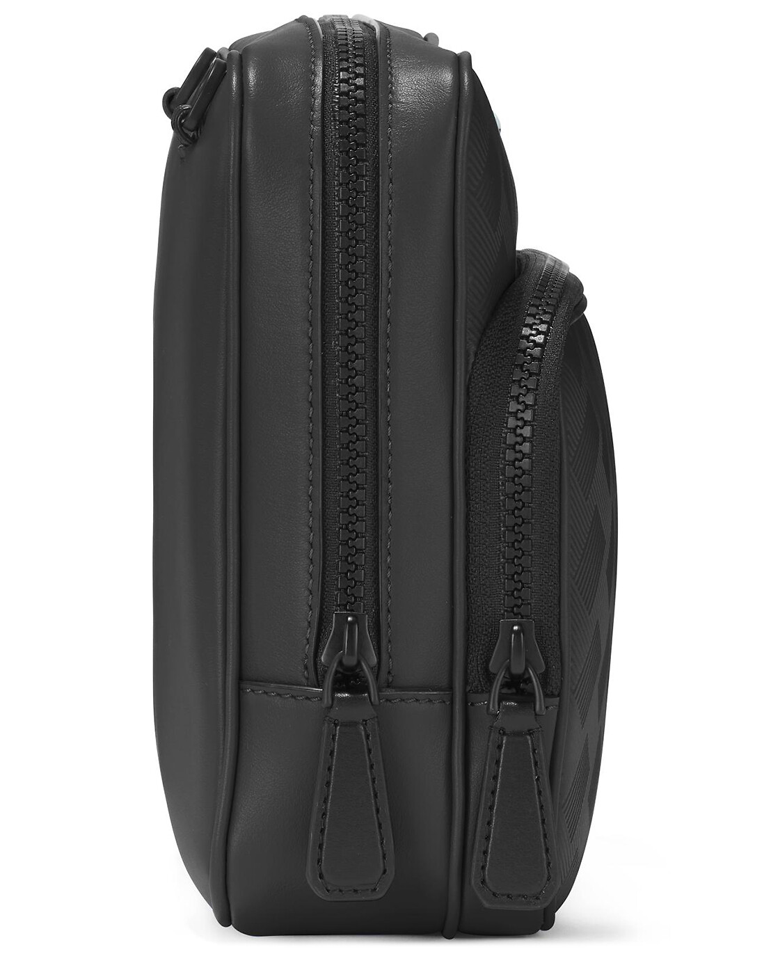 MONTBLANC Sac reporter en cuir effet carbone Montblanc Extreme 3.0 Mini Homme NOIR 4
