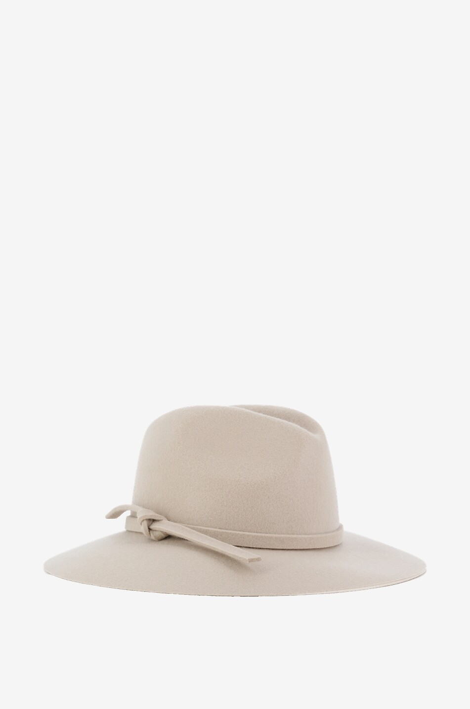 GOLDEN GOOSE Chapeau fille en feutre Fedora Fille Beige clair 2