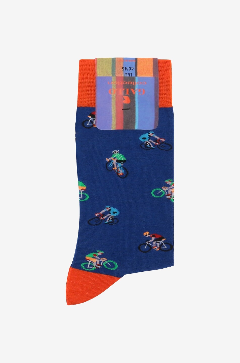 GALLO Chaussettes en coton mélangé Homme BLEU FONCE 1