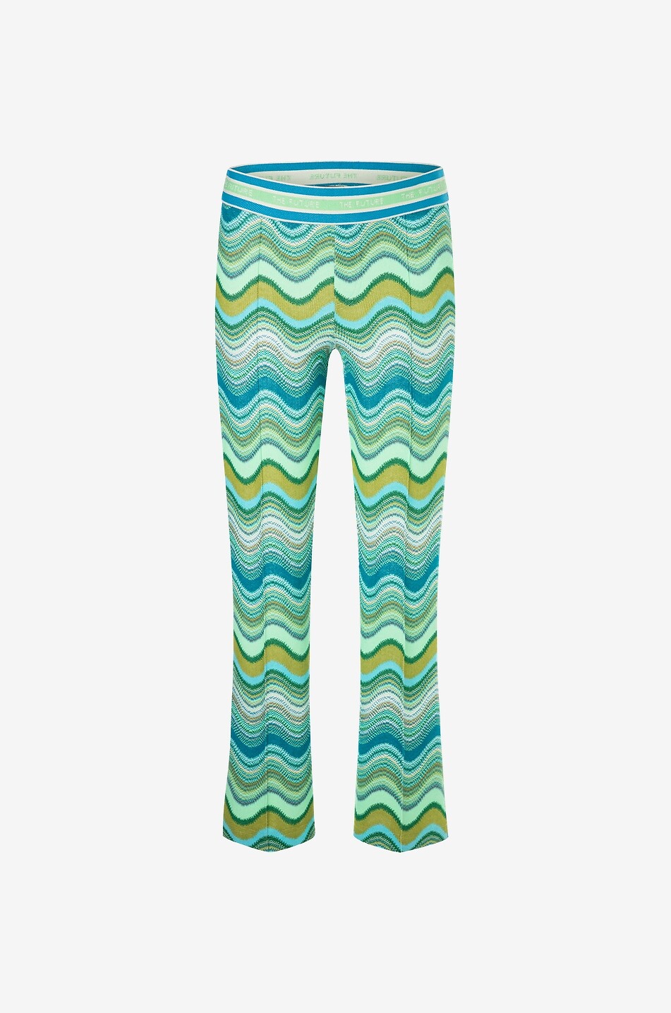 Gerade Hose aus Modal und Baumwolle mit Fischgräten Ranee