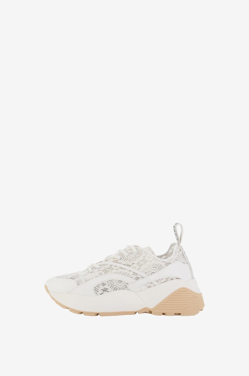 Baskets compensées en dentelle Eclypse Lace
