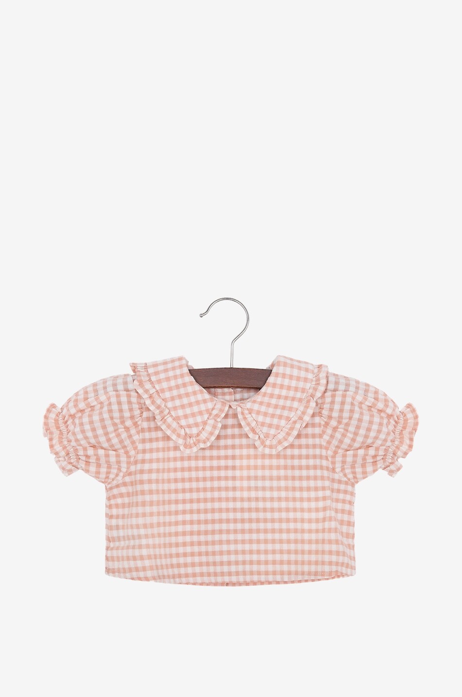 Blouse bébé à carreaux vichy Petra