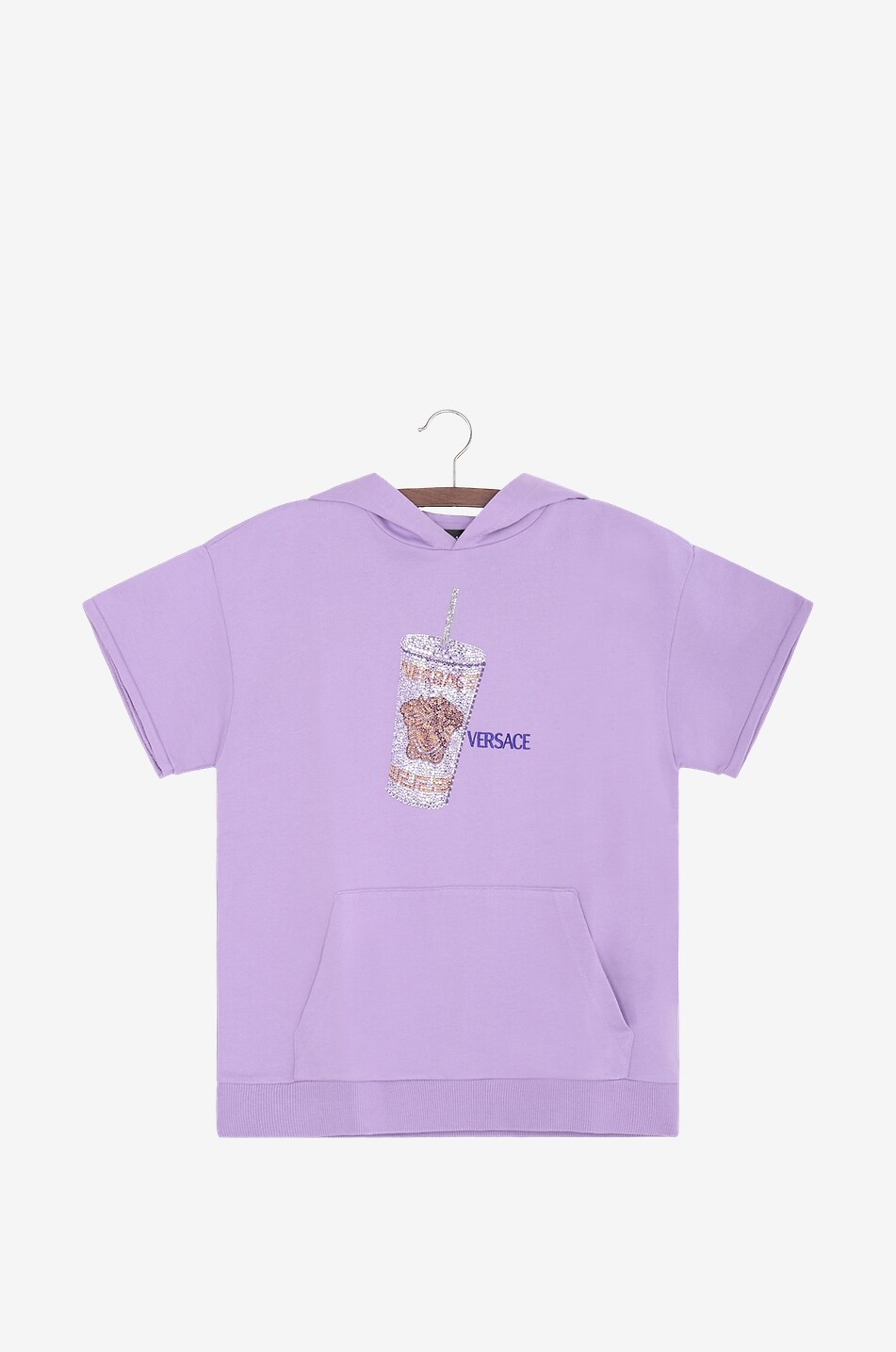 Mädchen-Sweatshirt mit Kristallen Medusa Soda