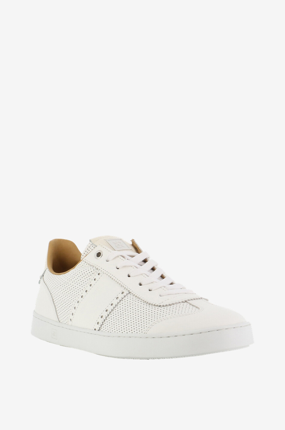 Judy leather lace-up low-top sneakers